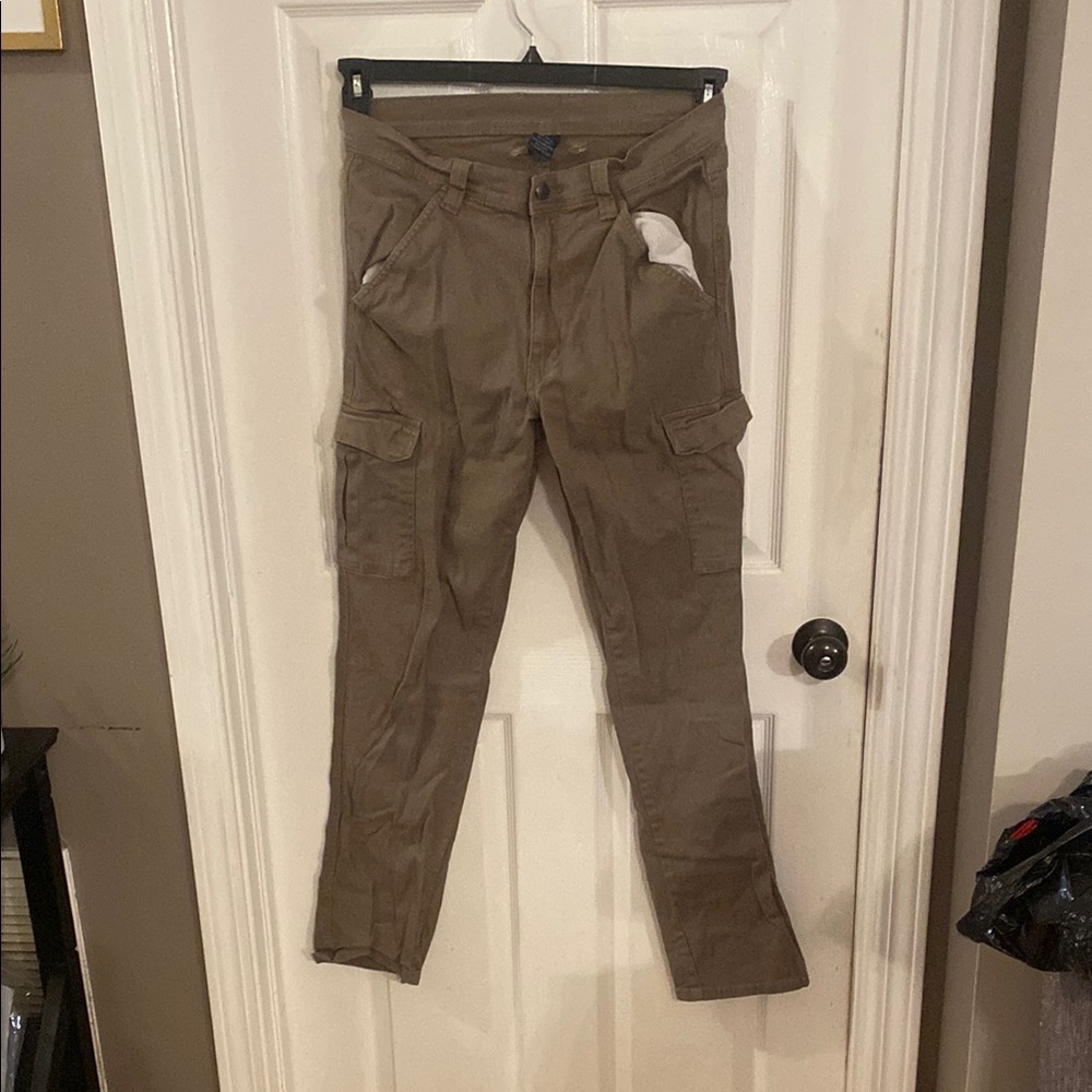 Men's Tan Cargo Pants